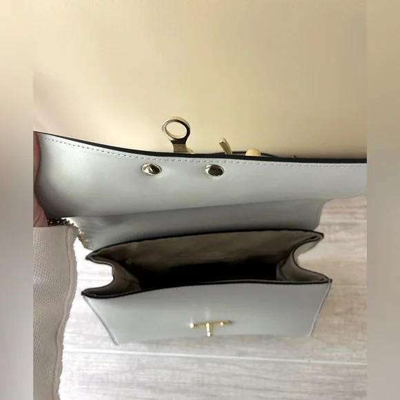 Designer RON WHITE top handle Shoulder Bag - Picture 5 of 14